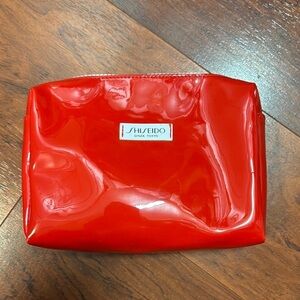 Shiseido Glossy Red Pouch
